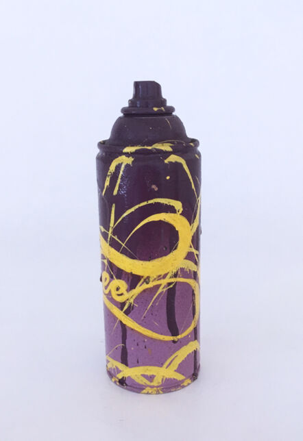 TDEE, ‘T.DEE Spray Can (violet, lilac, marigold)’, 2016