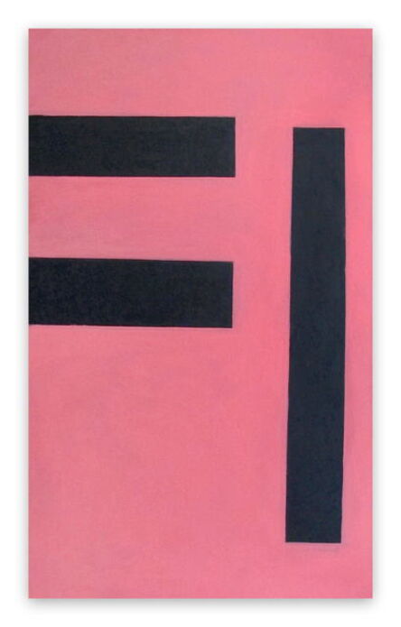 Daniel Göttin, ‘Untitled 2 (Pink), 1992 (Abstract painting)’, 1992