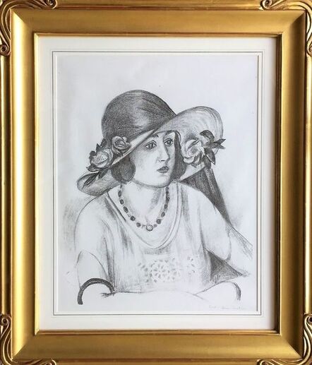 Henri Matisse, ‘La Capeline de Paille d'Italie (The Italian Straw Hat)’, 1923
