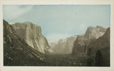Unknown Artist, ‘Yosemite Valley from Tunnel View’, ca. 1930