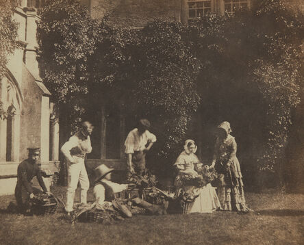 William Henry Fox Talbot, ‘The Fruit Sellers’, ca. 1845