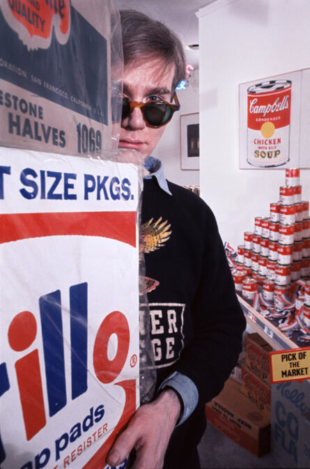 Henri Dauman, ‘Andy Warhol, The American Supermarket, NYC, 1964’