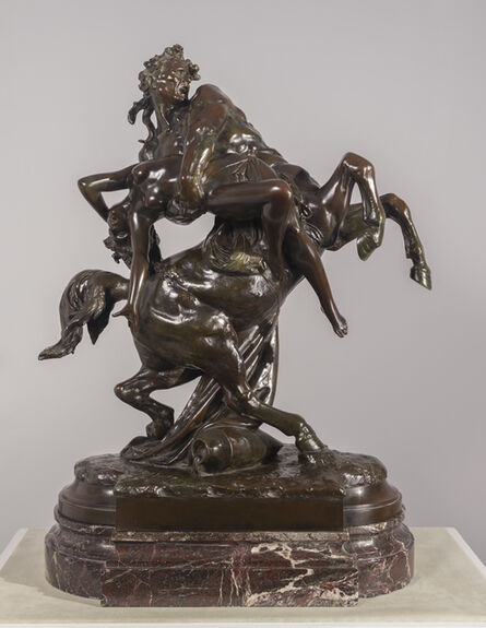 Albert-Ernest Carrier-Belleuse, ‘The Abduction of Hippodamie’, ca. 1871