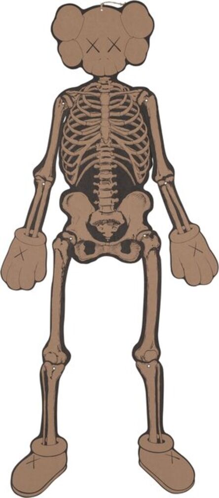 KAWS, ‘Companion Skeleton (Brown)’, 2007