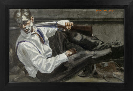 Mark Beard, ‘[Bruce Sargeant (1898-1938)] Reclining Man in a Tie’, n.d.
