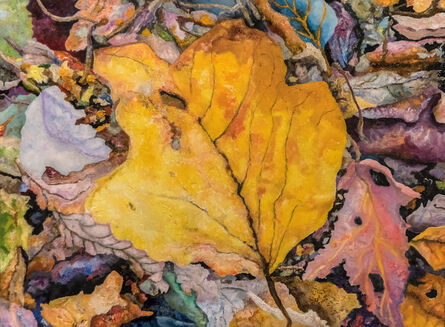 Gary Grissom, ‘Large Yellow Leaf, on the Ground’, 2018