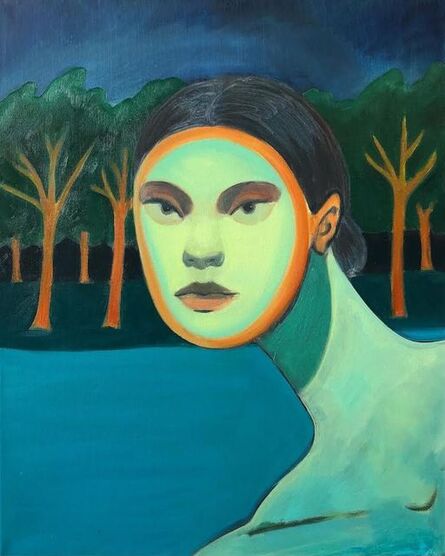 Bambou Gili, ‘Self Portrait as Brawler’, 2020-2021