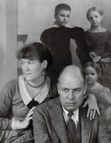 Louise Dahl-Wolfe, ‘Edward Hopper and Wife, Washington Square Studio’, 1933