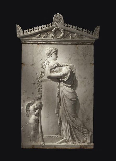 Rinaldo Rinaldi, ‘A gesso monument to Pietro Stecchini (1822-1839)’