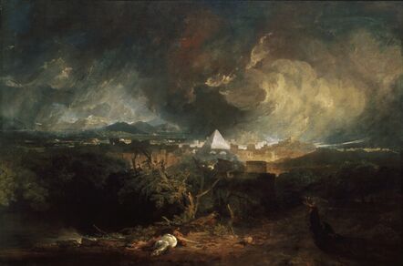 J. M. W. Turner, ‘The Fifth Plague of Egypt’, 1800