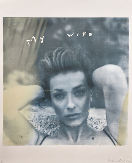 Julian Schnabel, ‘MY WIFE’, 1998