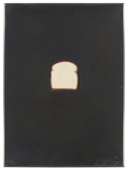 Jasper Johns, ‘Bread, from Lead Reliefs’, 1969