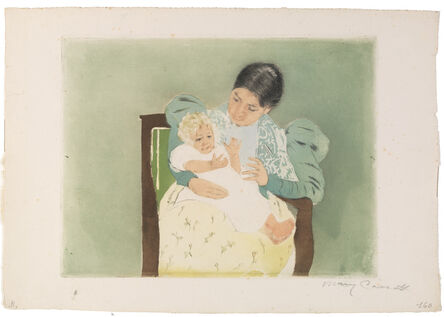 Mary Cassatt, ‘The Barefooted Child (Breeskin 160; Mathews & Shapiro 22)’, ca. 1896