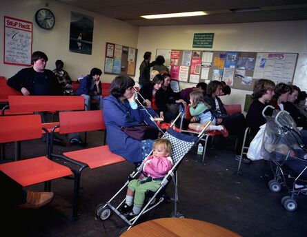 Paul Graham, ‘Mother and Baby, Highgate DHSS, North London, 1984 from the series Beyond Caring’, 1984
