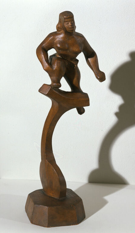 Chaim Gross, ‘Unicyclist’, 1955