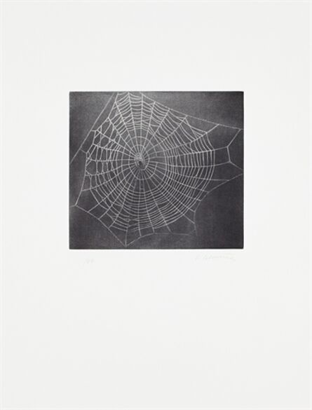 Vija Celmins, ‘Untitled (Web #1) (from MOCA portfolio)’, 2001