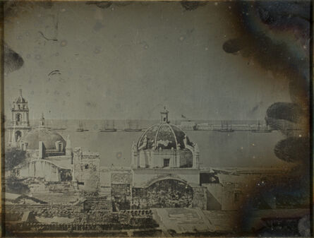 Louis Prélier, ‘Port of Veracruz, Mexico’, 1839