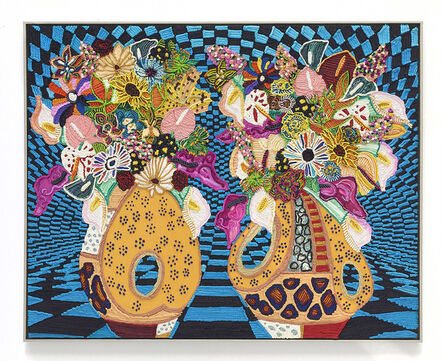 Caroline Larsen, ‘Still Life with Italian Valceresio Mid Century Ceramic Vase’, 2020