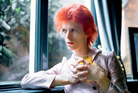 Mick Rock, ‘Bowie Haddon Hall Reflection’, 1972