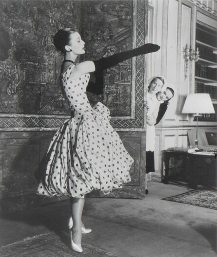 Louise Dahl-Wolfe, ‘Mary Jane Russell in Dior Dress, Paris’, 1950