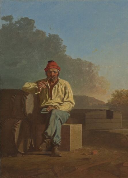 George Caleb Bingham, ‘Mississippi Boatman’, 1850