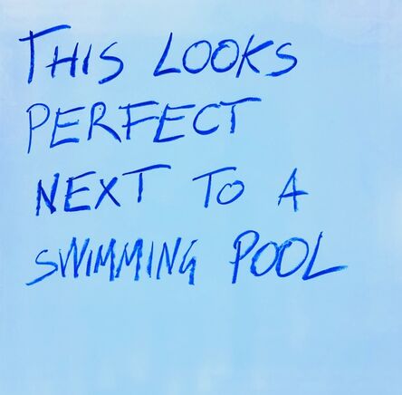 Daniele Sigalot, ‘Swimming Pool’, 2018