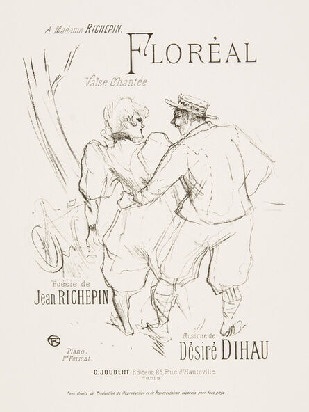 Henri de Toulouse-Lautrec, ‘FLORÉAL (Springtime)’, 1895-1896