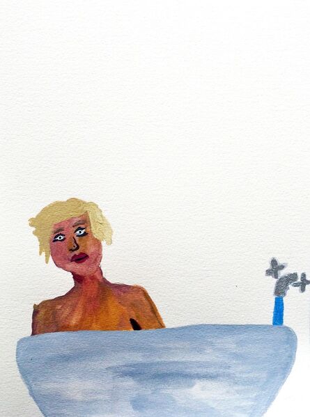 Sara Zielinski, ‘Men in Bath 2’, 2015