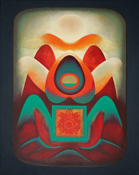 Gulam Rasool Santosh, ‘Untitled (Shiv-Shakti Series)’, 1971
