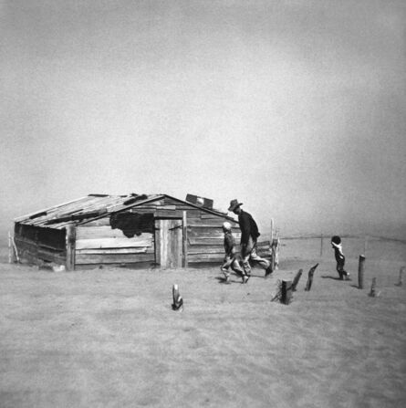 Arthur Rothstein, ‘Dust storm, Cimarron County, Okalahoma’, 1936