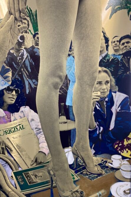 Ellen Gurley Ball, ‘Original Legs, Gold Plated’, 2019
