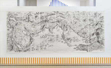 Qiu Zhijie, ‘Map of China - Arabia’, 2019
