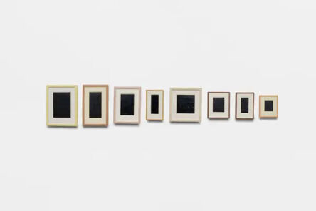 Allan McCollum, ‘Collection of Eight Plaster Surrogates’, 1982-1985