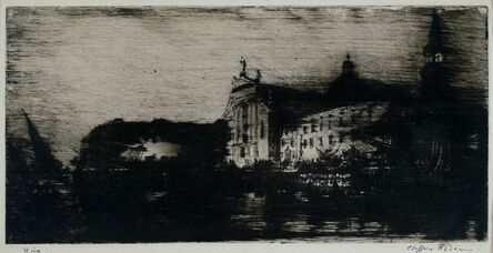 Clifford Isaac Addams, ‘San Georgio: Nocturne, Venice’, ca. 1914