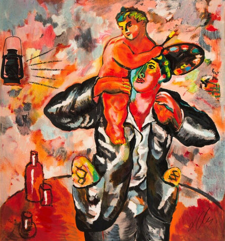 Sandro Chia, ‘Bread and Wine’, 1990