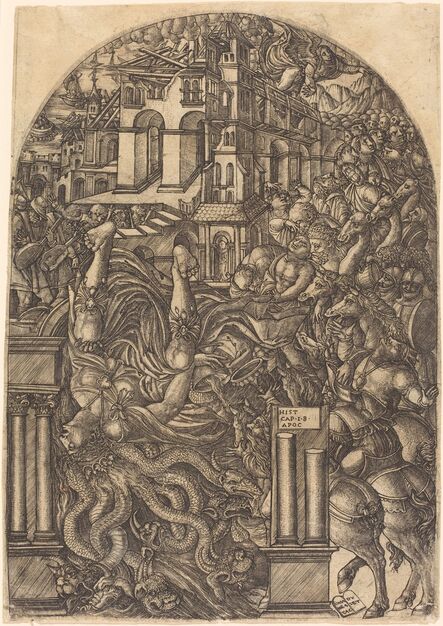 Jean Duvet, ‘The Fall of Babylon’, 1546/1556