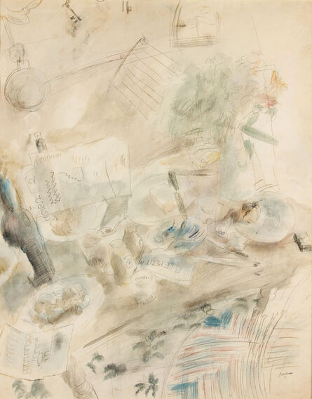 Jules Pascin, ‘Still Life at Sanary’, 1927