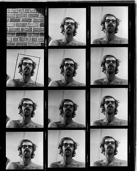 Chuck Close, ‘Untitled (Self-Portrait Contact Sheet)’, 1967/1999