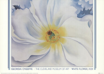 Georgia O’Keeffe, ‘White Flower, 1929’, 1988