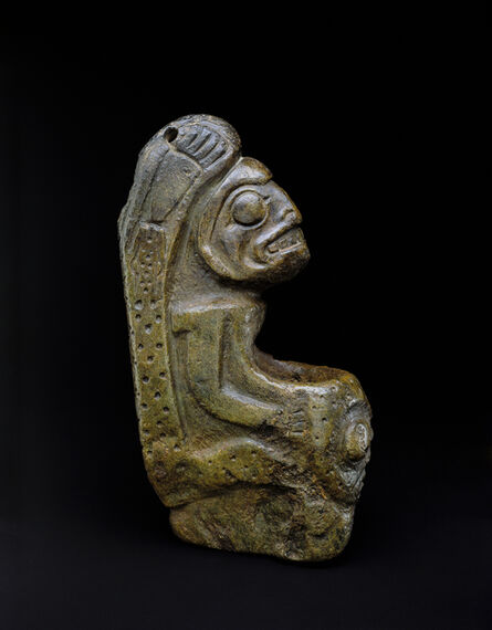 ‘Seated human figure bowl’, pre-1800