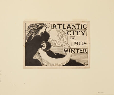 John Sloan, ‘Atlantic City in Mid Winter for "Atlantic City in Mid-Winter," in Philadelphia Inquirer ’, December 16-1894
