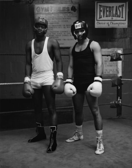 Kurt Markus, ‘Boxers, Gleason’s Gym, Brooklyn, New York’, 1990