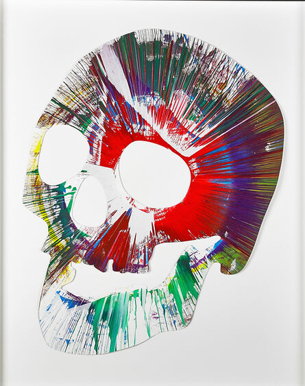 Damien Hirst, ‘Skull Spin Painting’, 2009