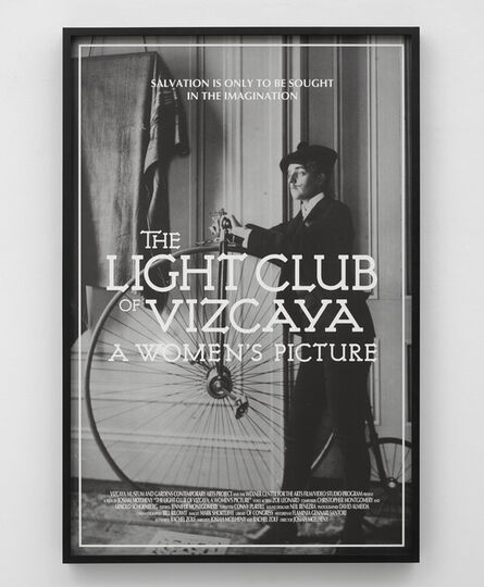 Josiah McElheny, ‘Movie Poster (The Light Club of Vizcaya: A Women's Picture) IV’