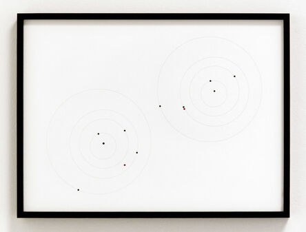 Iñigo Manglano-Ovalle, ‘Apophis Orbit Drawing (September 1, 2012, 1.609 AU / April 13, 2029, .0199 AU)’, 2012