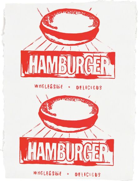Andy Warhol, ‘Hamburger (Double)’, 1986