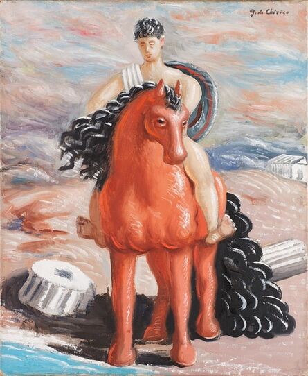 Giorgio de Chirico, ‘Cavallo e cavaliere’, 1934-35