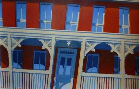 John Grazier, ‘Red Facade Blue Door’, ca. 2000