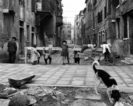 Elio Ciol, ‘Giochi a Chioggia’, 1961