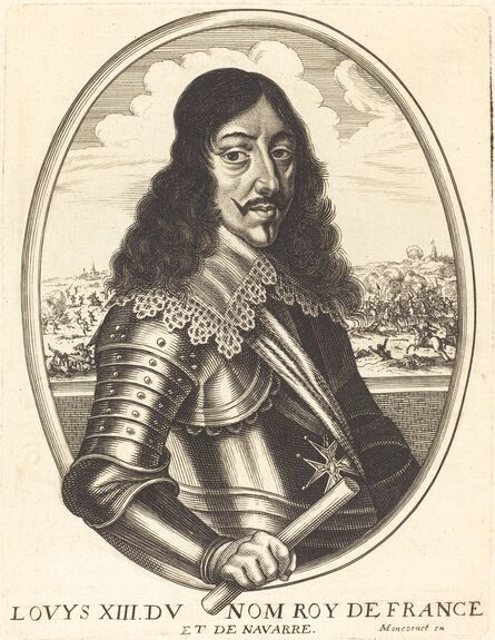 Balthasar Moncornet, ‘Louis XIII, King of France’
